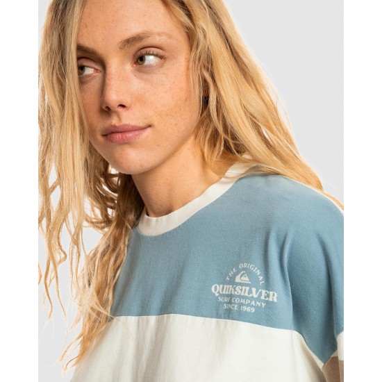 Quiksilver Outlet Womens Cold Waves Long Sleeve T Shirt