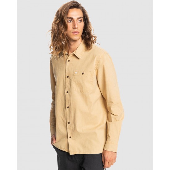 Quiksilver Sale Mens Bolam Long Sleeve Shirt
