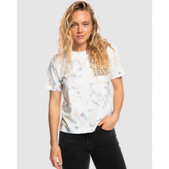 Quiksilver Outlet Womens Crop Short Sleeve T Shirt