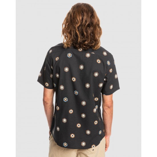 Quiksilver Sale Mens Cosmos Short Sleeve Shirt