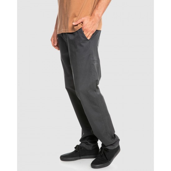 Quiksilver Outlet Taxer Lightweight Trousers For Men