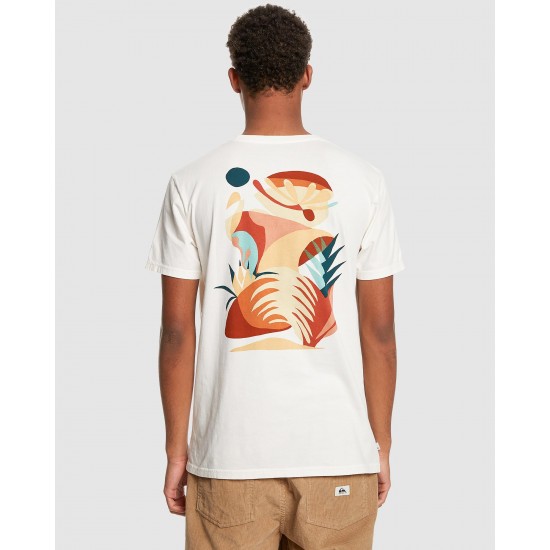 Quiksilver Online Mens Blank Canvas Outsiders Short Sleeve T Shirt