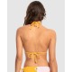 Quiksilver Sale Colour Block Slide Triangle Bikini Top For Women