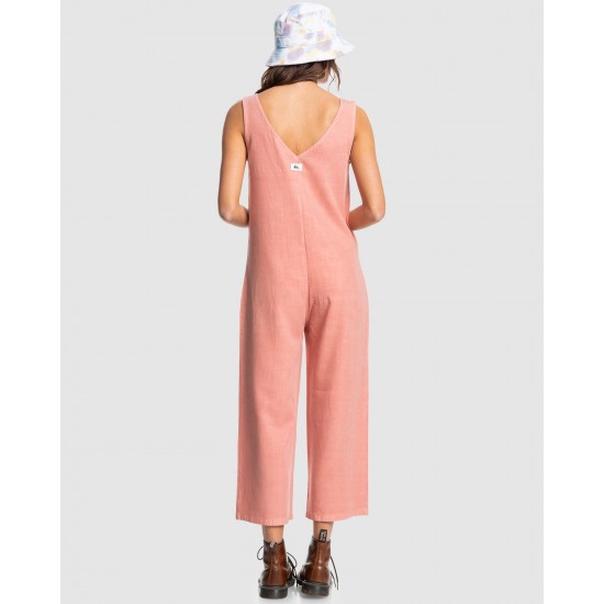 Quiksilver Outlet Womens Breaking Free Sleeveless Jumpsuit