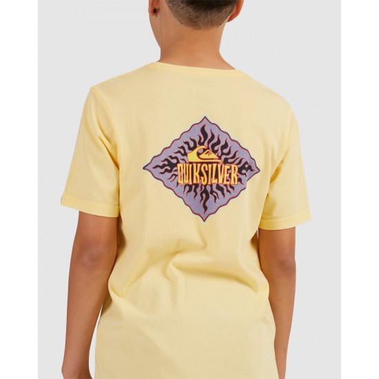 Quiksilver Online Boys 8 16 Nineties On Short Sleeve T Shirt