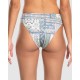 Quiksilver Outlet Classic Band High Waisted Bikini Bottoms For Women