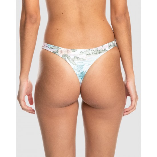 Quiksilver Online Womens Classic All Over Print Brazilian Bikini Bottoms