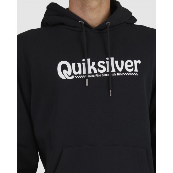 Quiksilver Outlet Mens Word Promo Hoodie