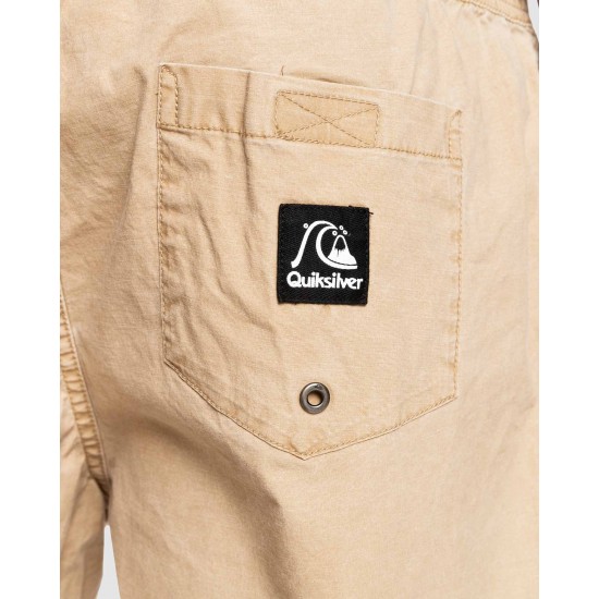 Quiksilver Outlet Mens Taxer 17" Elasticated Shorts