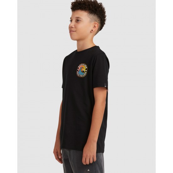 Quiksilver Outlet Boys 8 16 Another Story Short Sleeve T Shirt