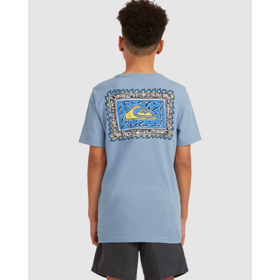 Quiksilver Online Boys 8 16 Radical Roots Short Sleeve T Shirt