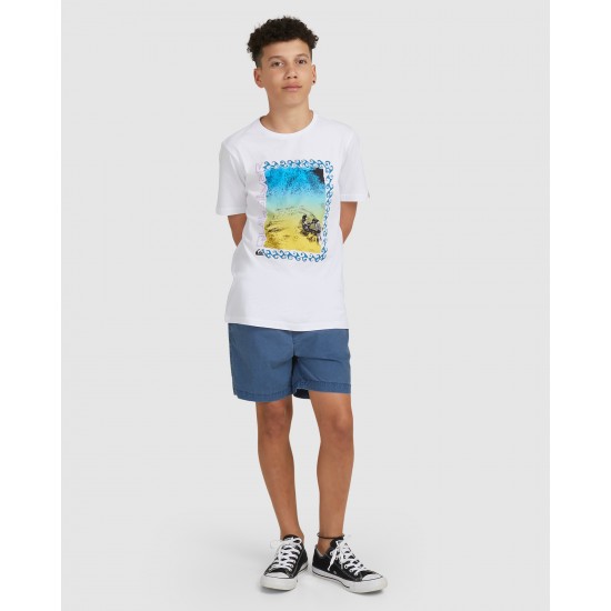 Quiksilver Sale Boys 8 16 Taking Over T Shirt