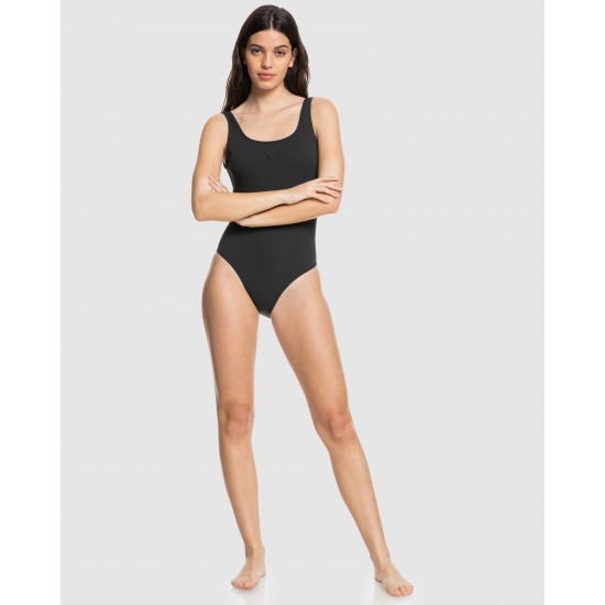 Quiksilver Outlet Womens Classic Recycled One Piece Swimsuit