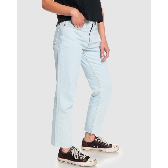 Quiksilver Outlet Womens The Up Size Organic Denim Jeans