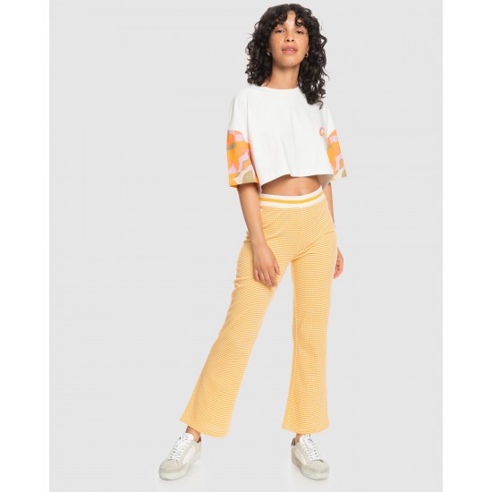 Quiksilver Outlet Womens Seventies Mind Flared Trousers