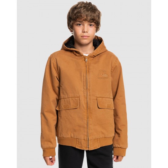 Quiksilver Outlet Bpys 8 16 Just Cool Jacket