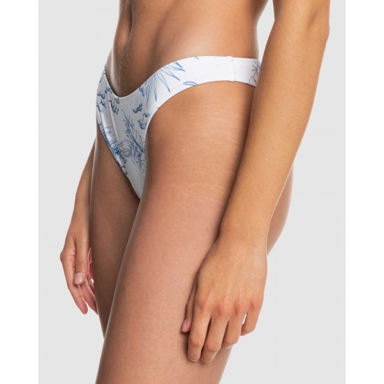 Quiksilver Outlet Womens Classic Recycled High Leg Bikini Bottom
