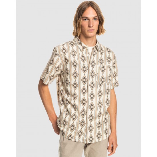 Quiksilver Online Mens Hippie Trip Short Sleeve Shirt