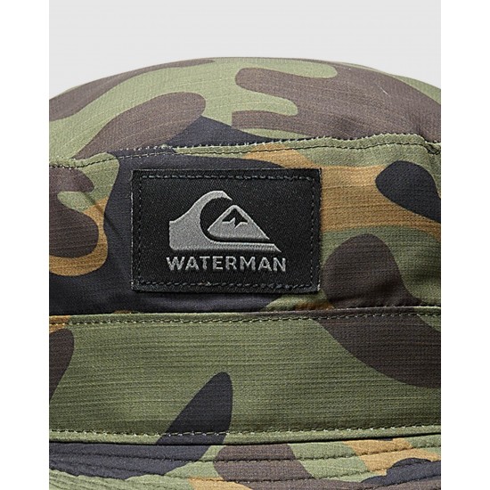 Quiksilver Outlet Mens Waterman Reel Feel Technical Bucket Hat