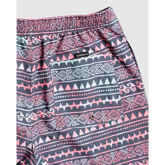 Quiksilver Online Boys 2 7 Washed Session 12" Swim Shorts