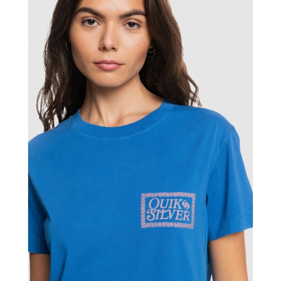 Quiksilver Sale Womens Crop Mineral T Shirt