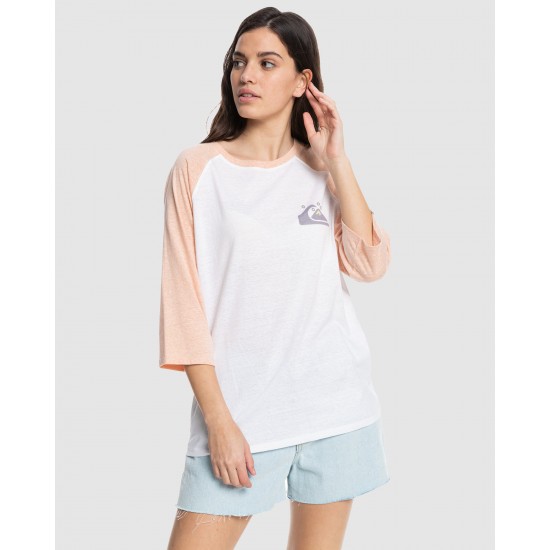 Quiksilver Online Womens Raglan T Shirt